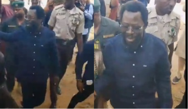 Human Rights activist, Dele Farotimi arrives in court