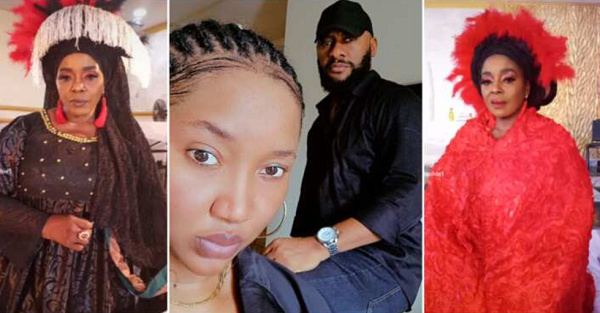 Rita Edochie, Yul Edochie and Judy Austin