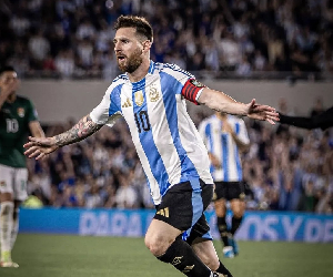 Lionel Messi scores a brace for Argentina