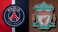 PSG and Liverpool team logos