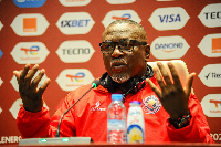 Mozambique head coach Chiquinho Conde