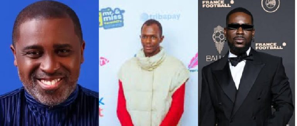 Frank Edoho, Daniel Regha and Adekunle Gold