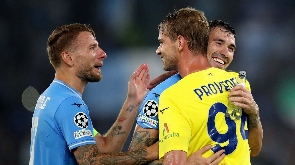 Lazio goalkeeper Ivan Provedel scored a bullet header to rescue a point for his side