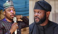 A photo collage of MC Oluomo and Seyi Tinubu