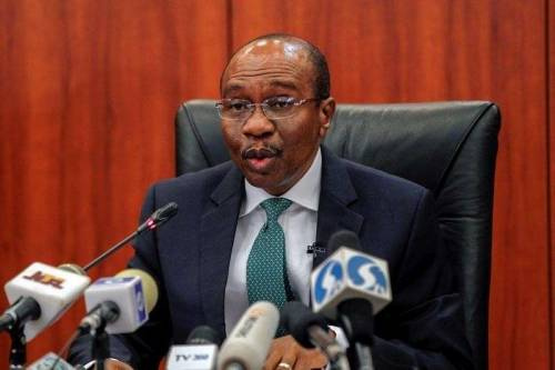 Central Bank of Nigeria Governor, Mr. Godwin Emefiele