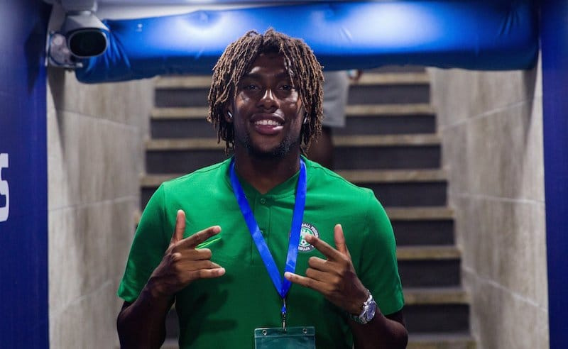 Super Eagles midfielder, Alex Iwobi