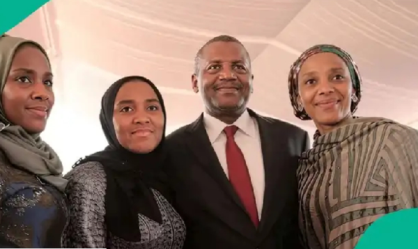 Aliko Dangote, his daughters, Mariya, Halima, and Fatima, are driving change at the empire