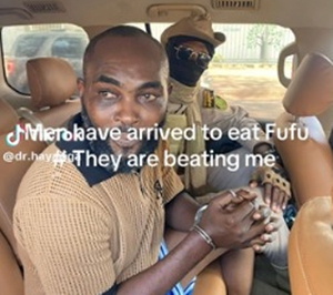 Destiny Austin Omon picked up by some armed men