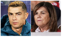 Cristiano Ronaldo and mother