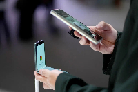 File photo: A smartphone