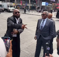 Davido and Dangote in New York