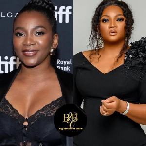 Genevieve Nnaji and Omotola Jalade-Ekeinde