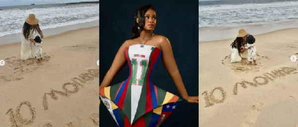 Priscilla Ojo and her child