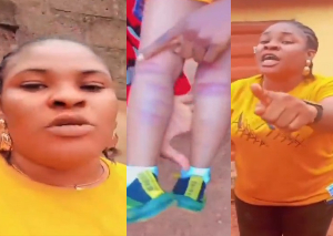 Mother cries out