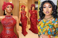 A photo collage of Priscilla Ojo and Lizzy Anjorin