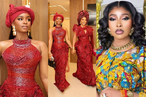 A photo collage of Priscilla Ojo and Lizzy Anjorin