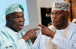L-R: Olusegun Obasanjo, Atiku Abubakar