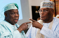 Olusegun Obasanjo and Atiku Abubakar